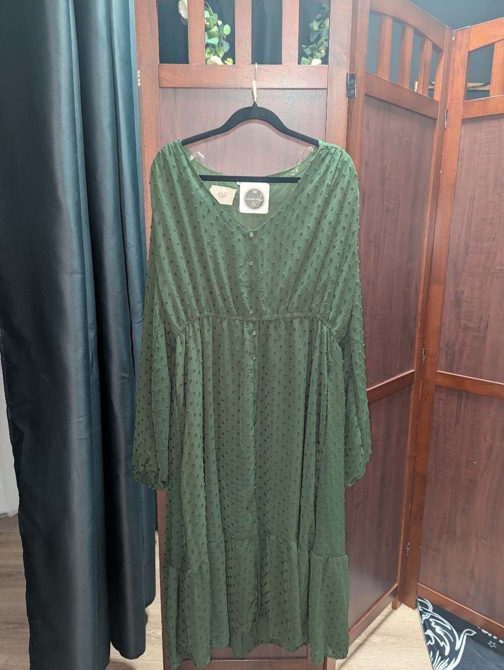 Elegant Black Women's Dress